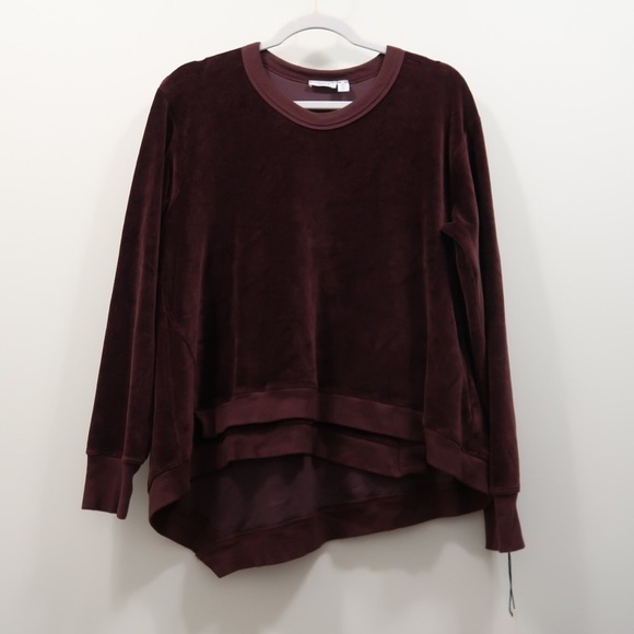 EUC WILT Boxy Velour Sweatshirt Set - Picture 4 of 10